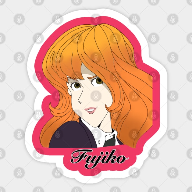 Fujiko Mine Sticker by Beck’s Randoms